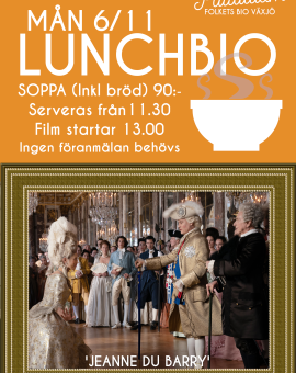 LUNCHBIO – JEANNE DU BARRY