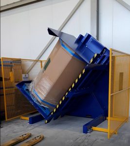 Palletkantelaar voor octabins