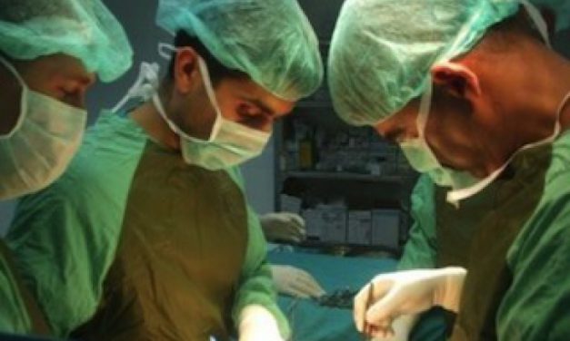 Two surgeons from Gaza in Paris for a training