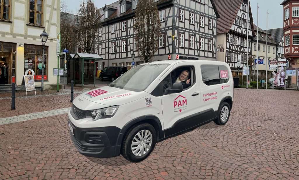 PAM Pflegetaxi für Sie!