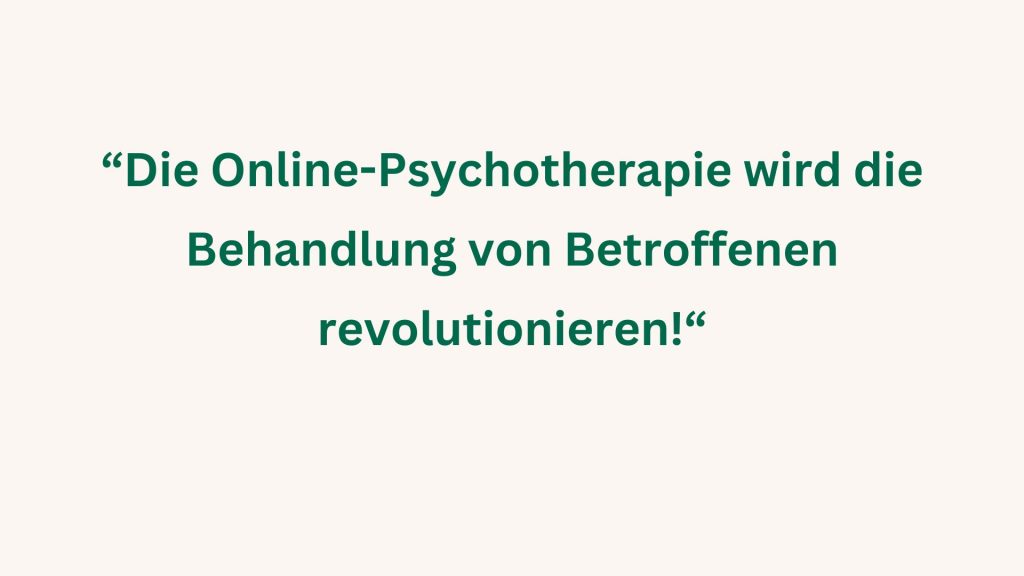 Online Therapie