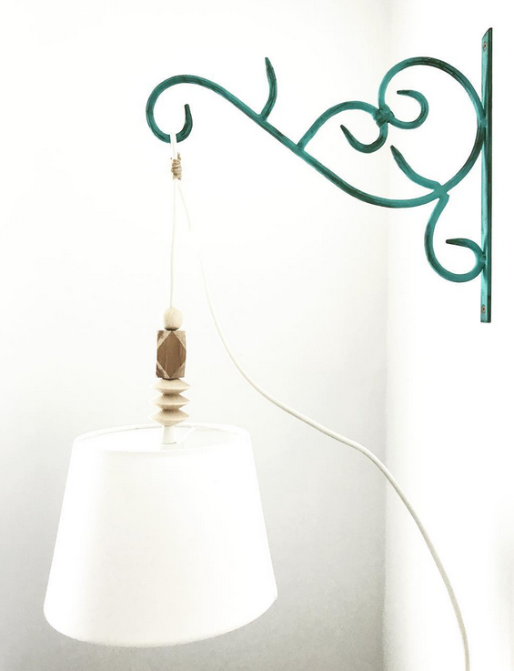 lampa design blomkonsol