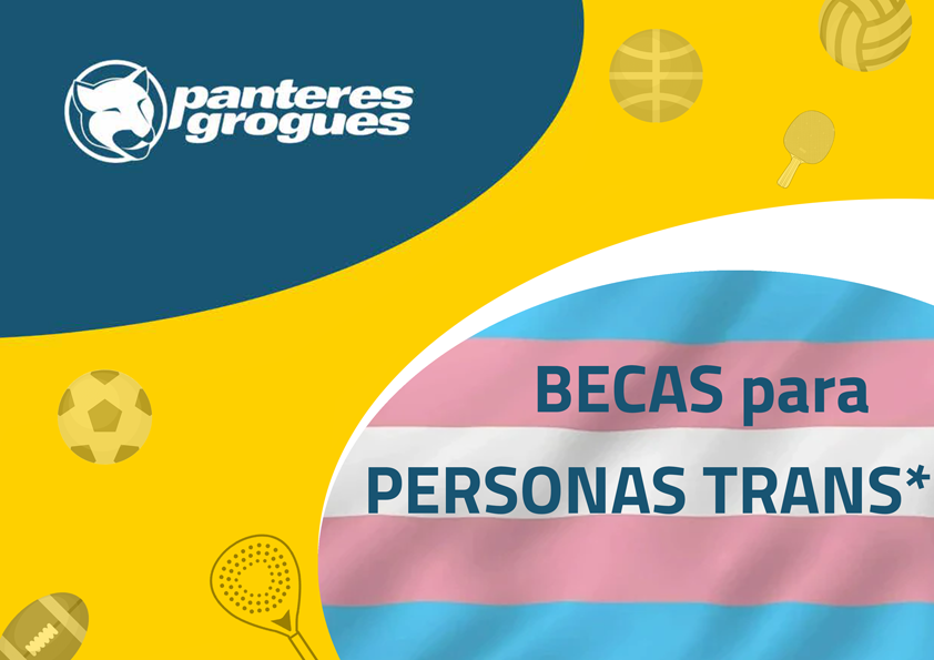 Programa de becas para la práctica deportiva de personas trans* de Panteres Grogues, club deportivo LGTBIQ+