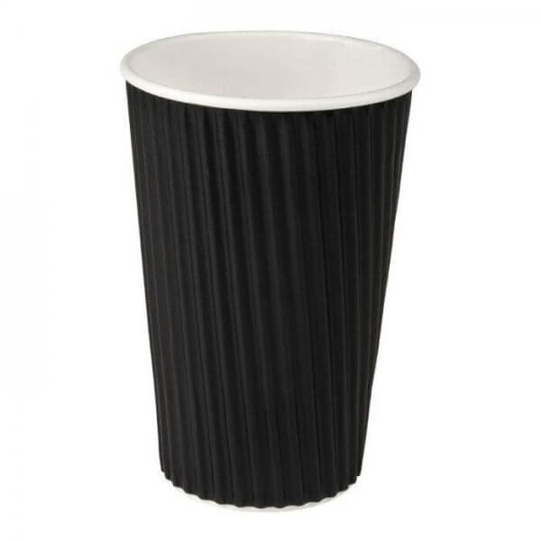 Sort Ripple Wrap papkrus 48 cl