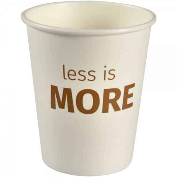 Kaffebæger - Less Is More - 24 cl