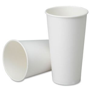Kaffebæger (hvid) - 48 cl - 2 kopper