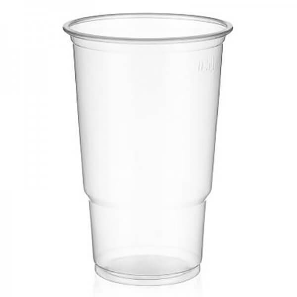 Drikkeglas med rille - 50 cl