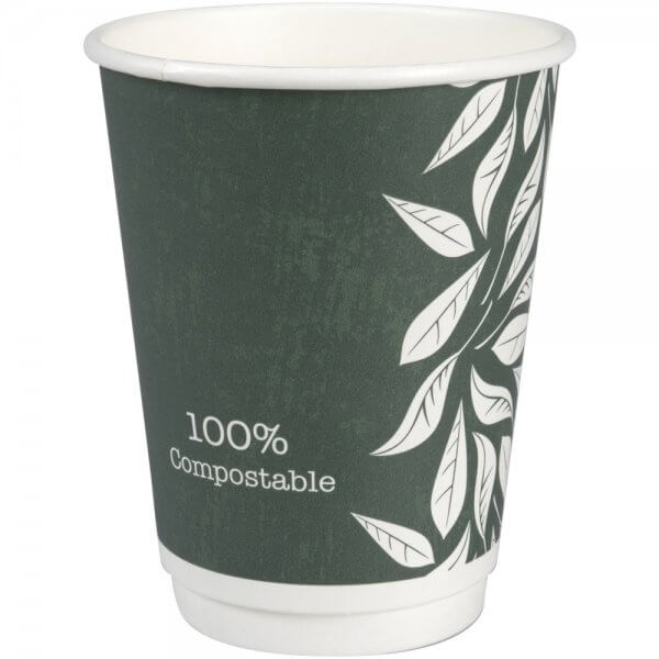 Double Wall bio papkrus - 36 cl - 100% compostable