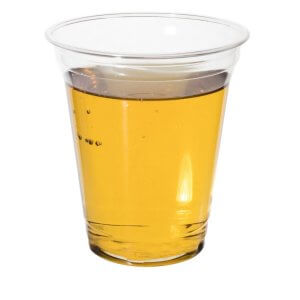 Drikkeglas - klar - PET - 30 cl - Polarity - med juice
