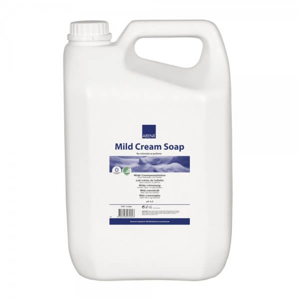 Cremesæbe Mild - 5 liter - uden farve og parfume - Astma-Allergi Danmark