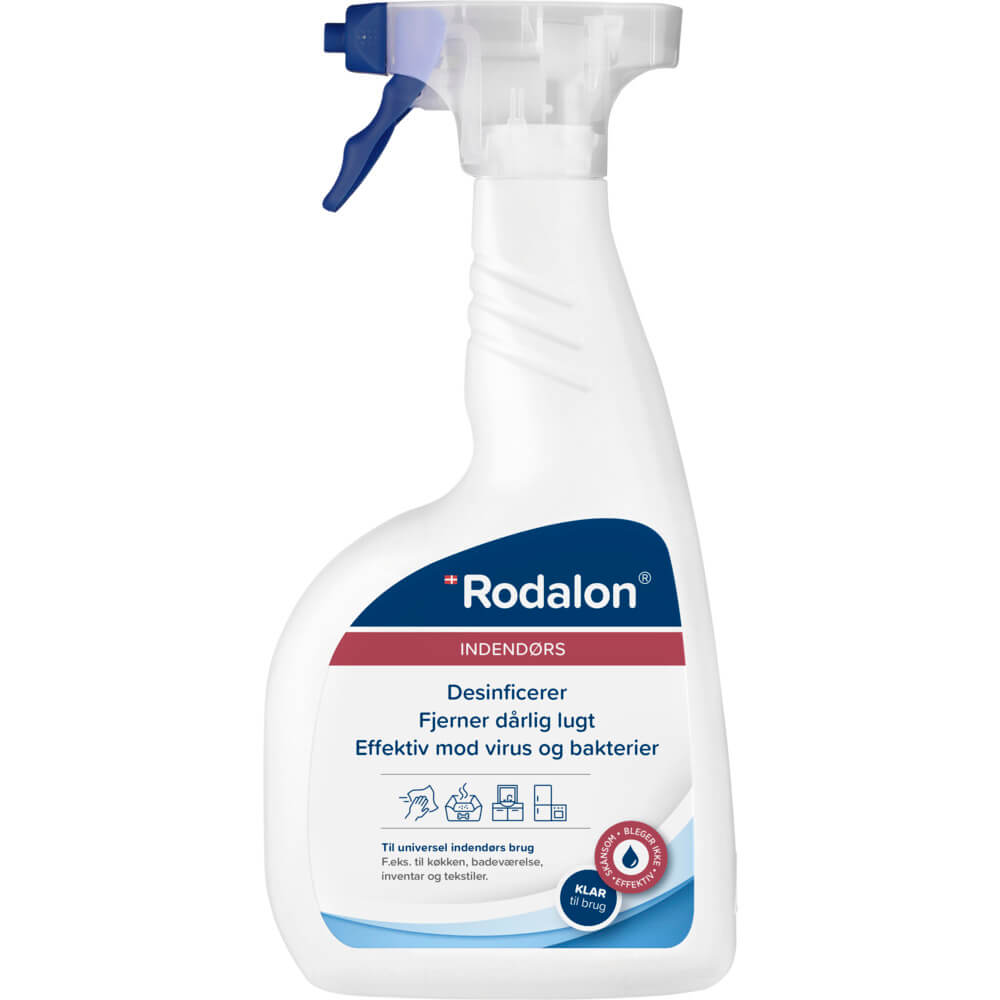 Overfladedesinfektion - Rodalon Desinficerer - 750 ml spray - mod  skimmelsvamp og dårlig lugt