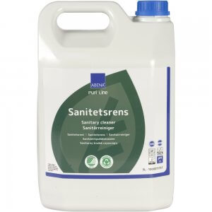 Sanitetsrengøring - Abena Puri-Line - alkalisk/affedtende - med farve og parfume - 5 liter