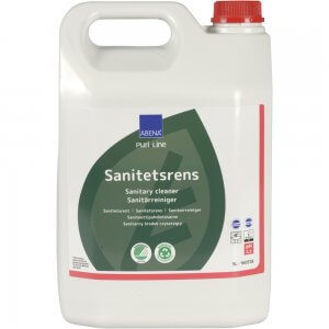 Sanitetsrengøring - Abena Puri-Line - sur/kalkhæmmende - med farve og parfume - 5 liter