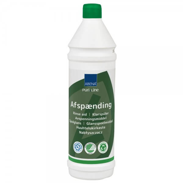 Afspænding - Abena Puri-Line - med skumdæmper, uden farve og parfume - 1 liter
