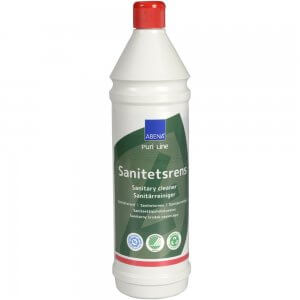 Sanitetsrengøring - Abena Puri-Line - sur/kalkhæmmende - uden farve og parfume - 1 liter