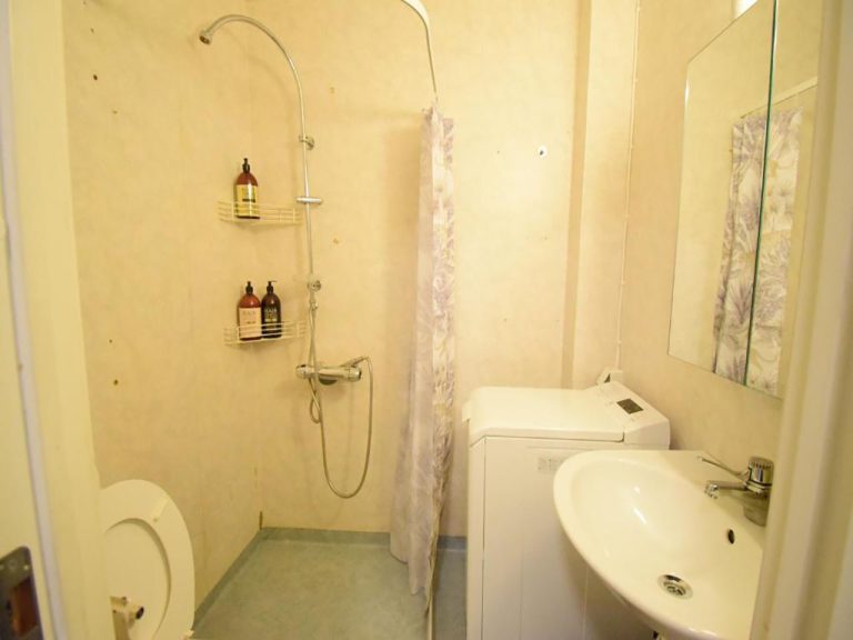 Apartment toilet