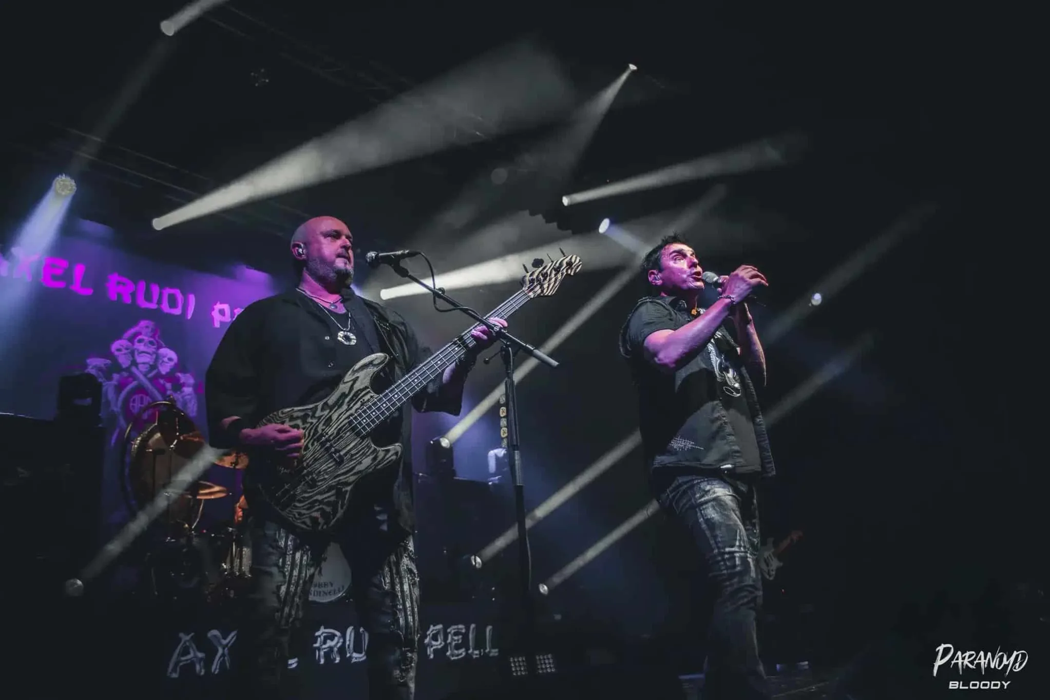 Axel Rudi Pell Konzert bei der Show live auf der Bühne © Bloody