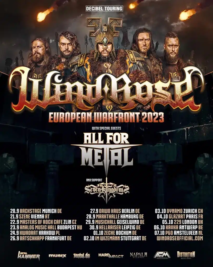 WIND ROSE Euopean Warfront Tour 2023