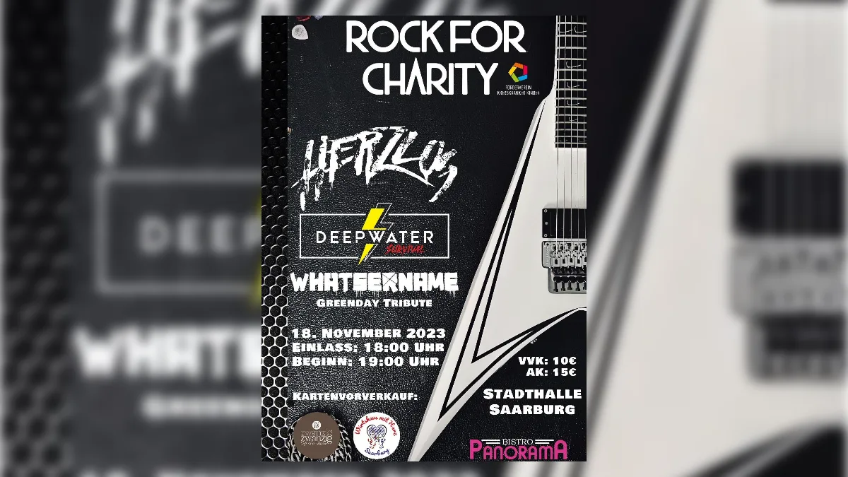 „Rock for Charity“ in Saarburg