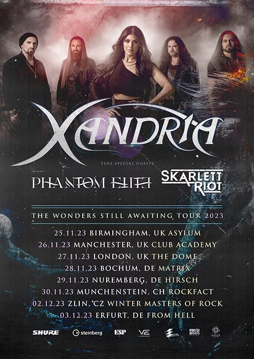 Xandria Tourdates