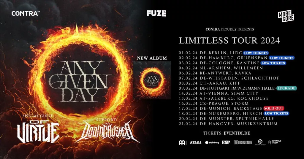 Any Given Day Tour 2024