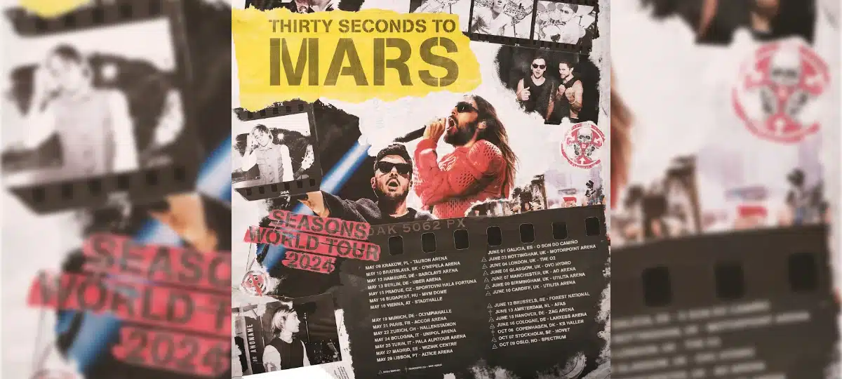 Thirty Seconds To Mars - Seasons Tour 2024