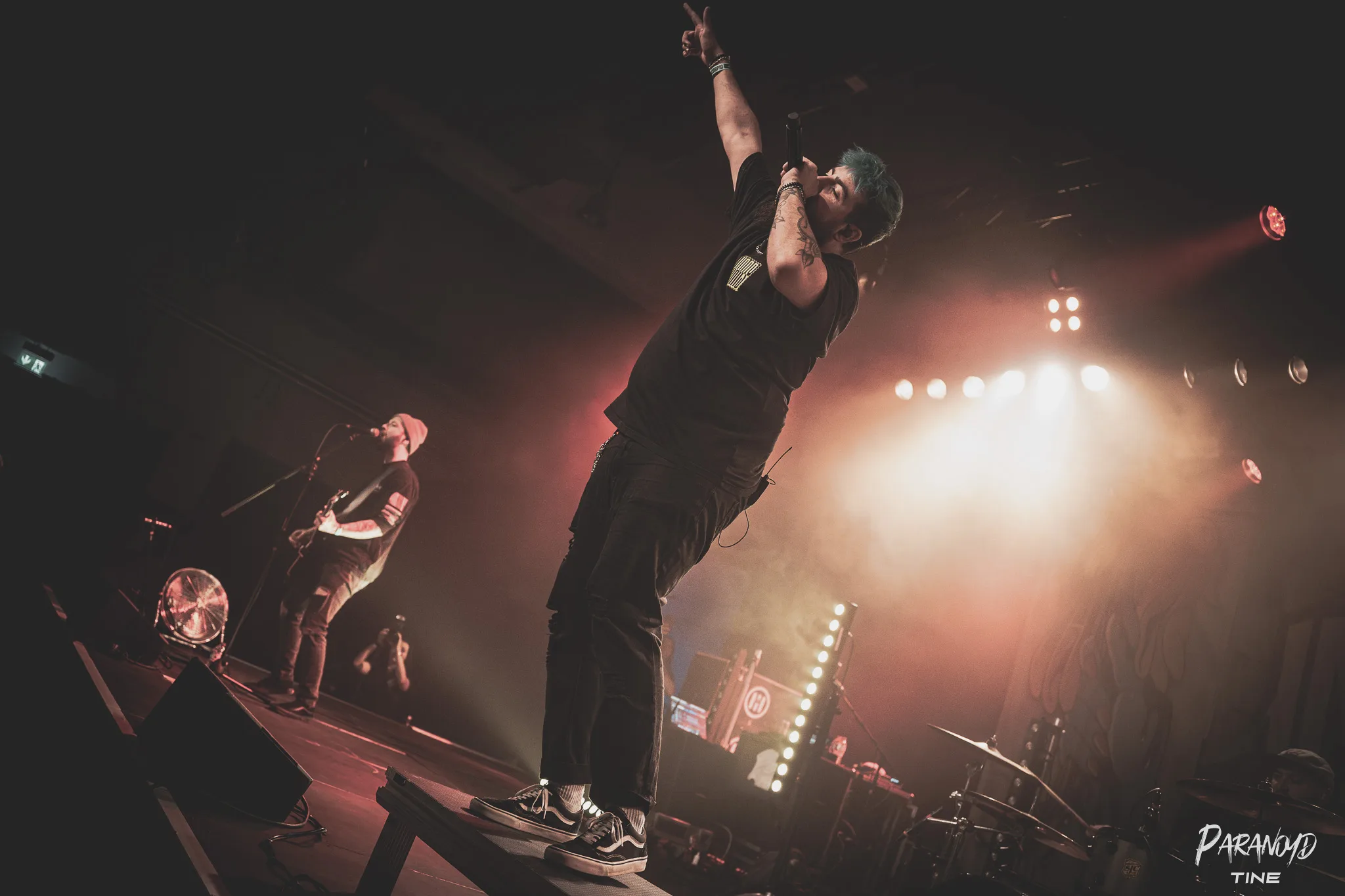 Zebrahead im Scheinwerferlicht beim Konzert in Stuttgart © Tine Blessing