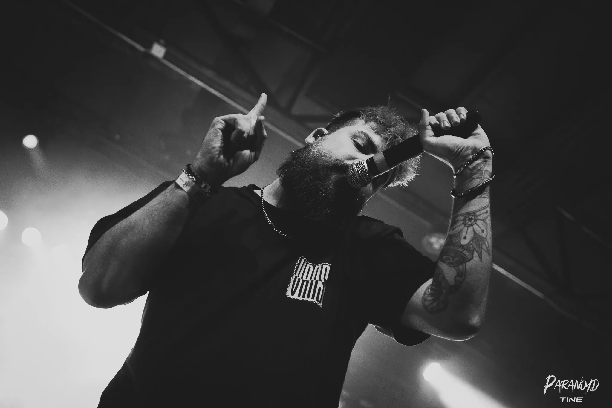 Zebrahead bei der Show im Scheinwerferlicht beim Konzert in Stuttgart © Tine Blessing