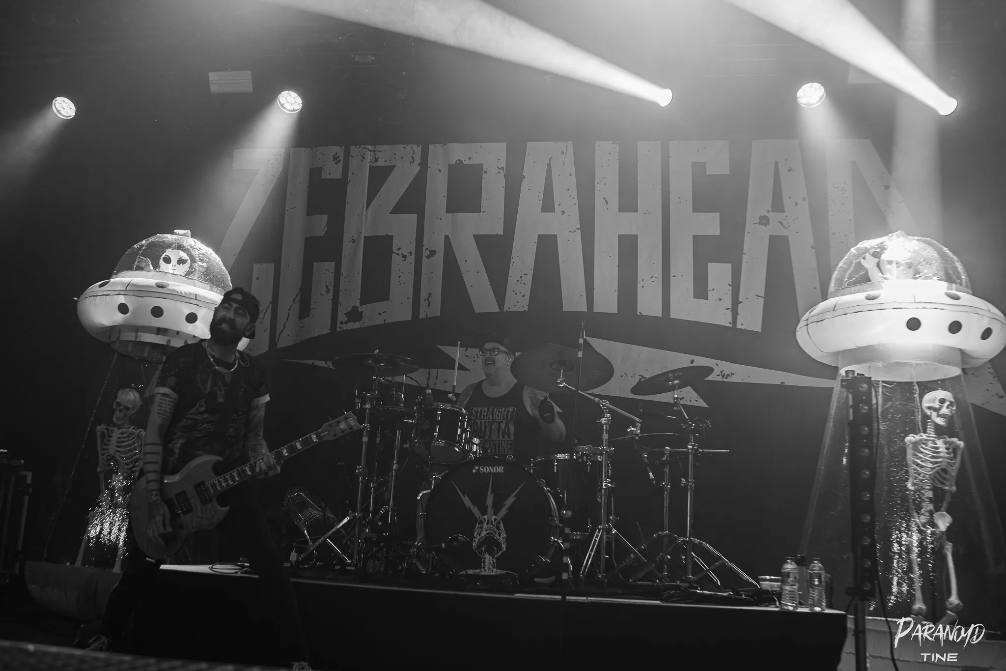 Zebrahead bei der Show vor begeistertem Publikum beim Konzert in Stuttgart © Tine Blessing