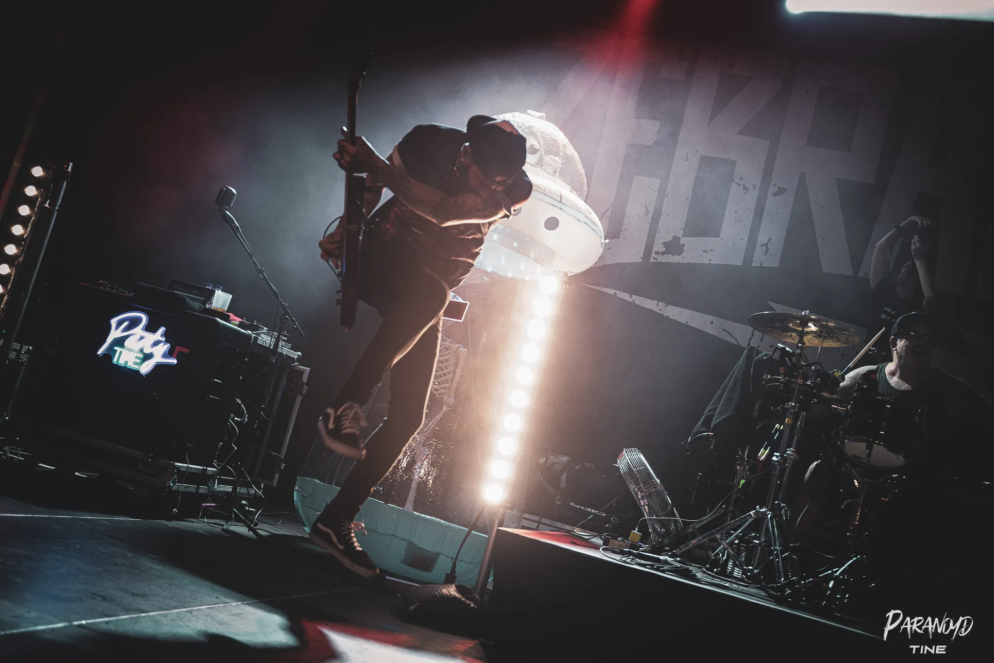 Zebrahead im Scheinwerferlicht beim Konzert beim Konzert in Stuttgart © Tine Blessing