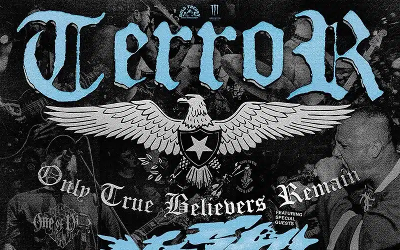 ONLY TRUE BELIEVERS REMAIN Tour 2024 mit Terror, Nasty, Combust und Head Bussa