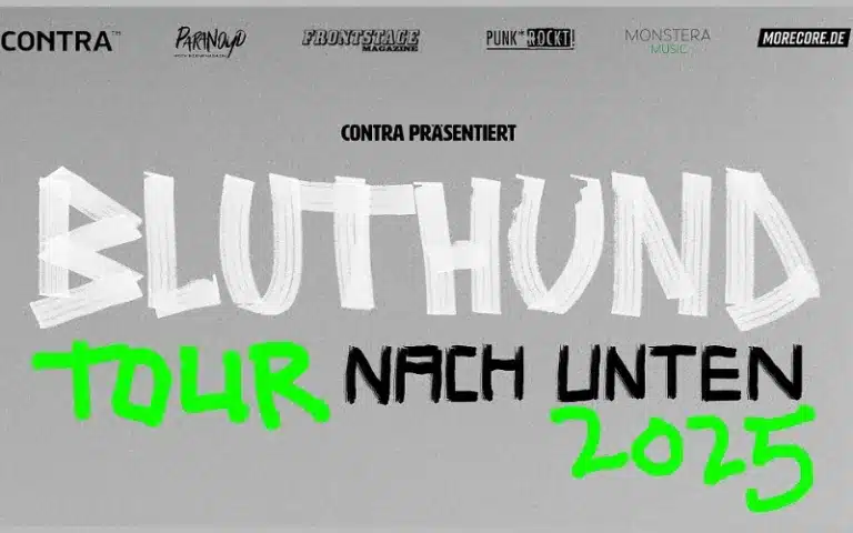 Bluthund Tour 20205 präsentiert bei paranoyd