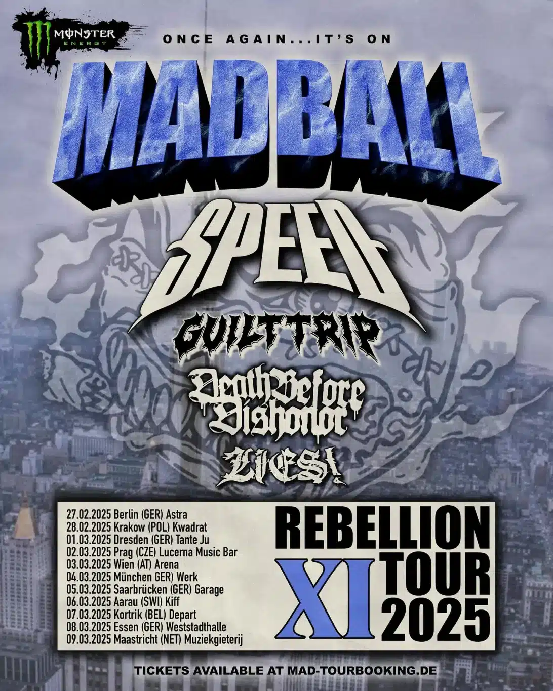 Madball Rebellion Tour 2025