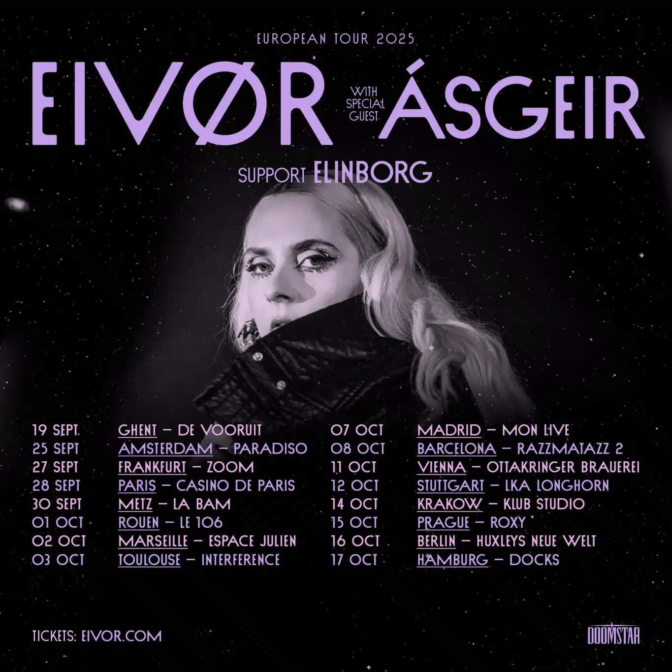 EIVØR - EUROPEAN TOUR 2025