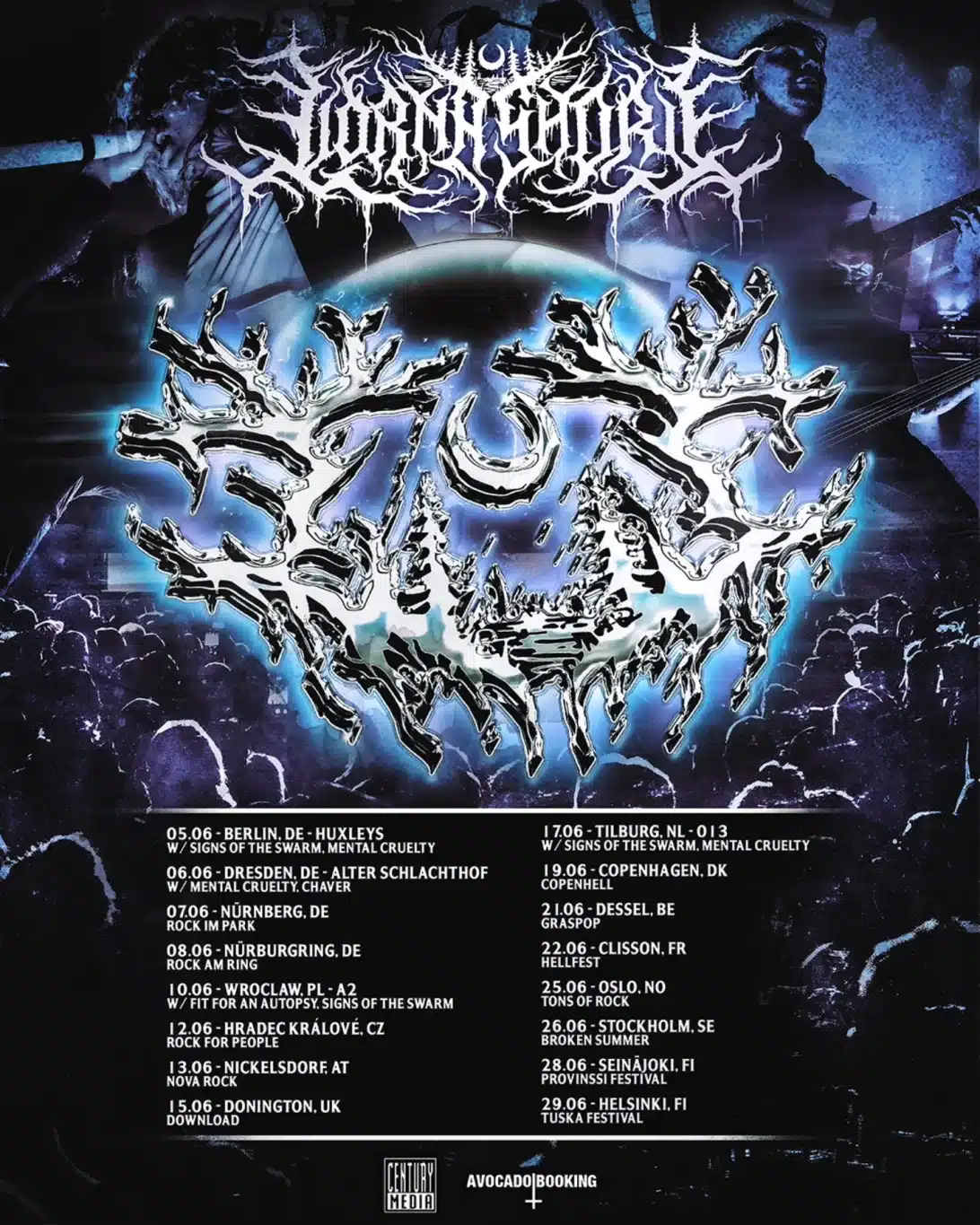 LORNA SHORE: Deathcore-Apokalypse – Live in Europa 2025