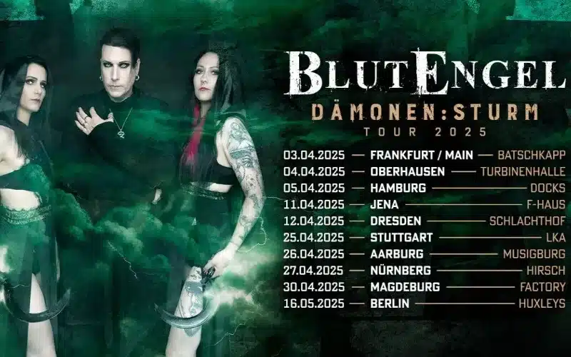 Blutengel Konzert 2025 Stuttgart LKA Longhorn Dämonen Sturm Tourdaten und Tickets