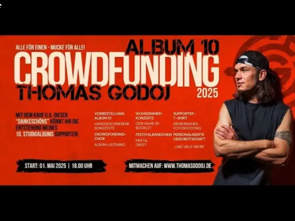 Album 10 Crowdfounding Thomas Godoj