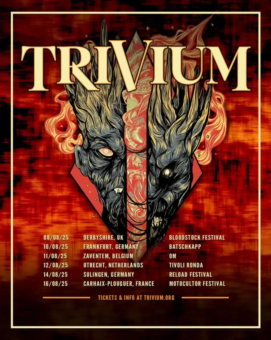 trivium tour 2025