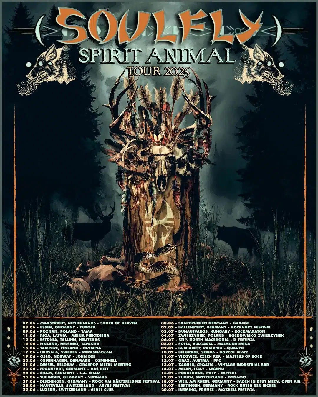 SOULFLY Tour 2025