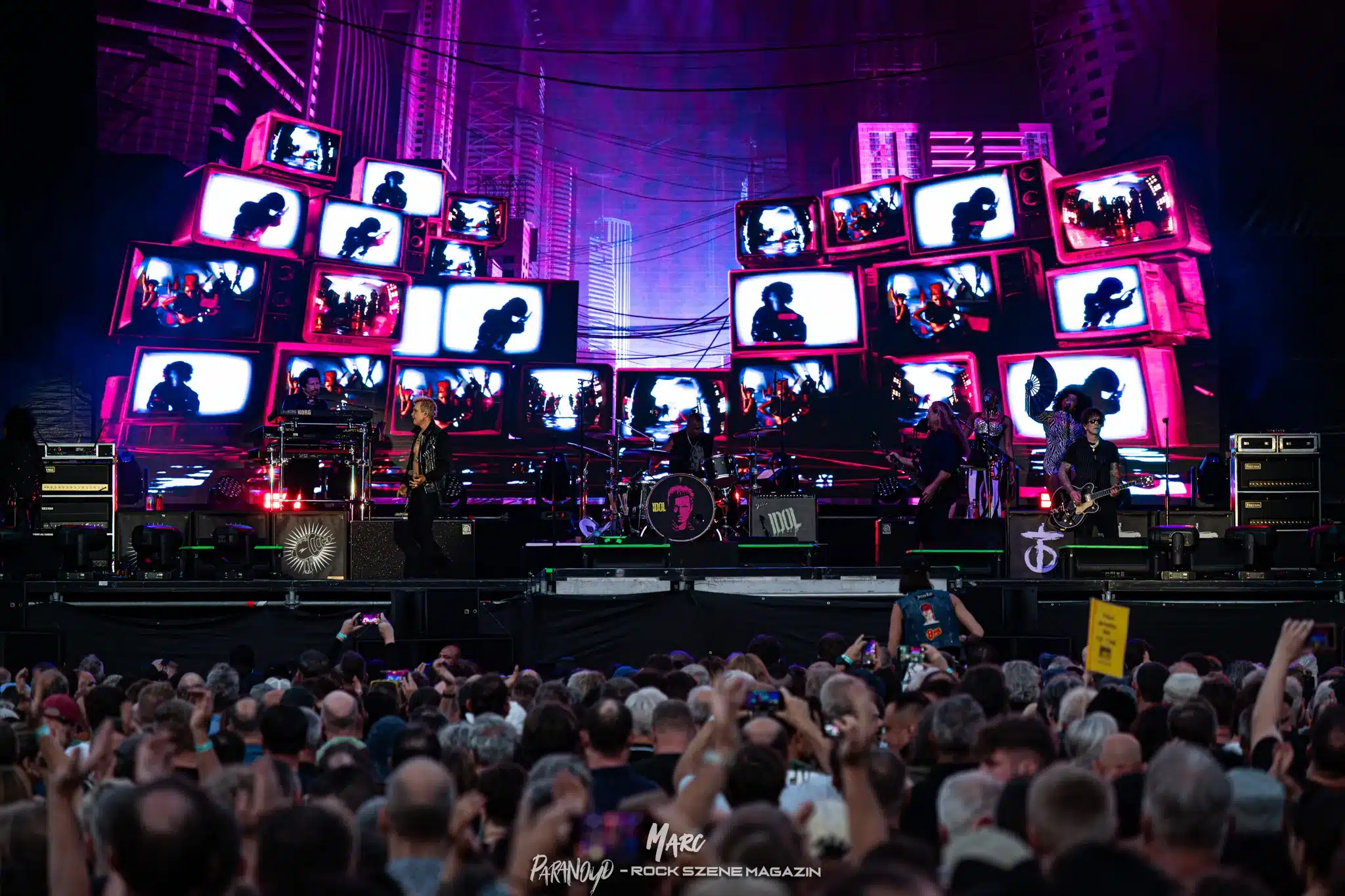Billy Idol Tour 2025 München Königsplatz