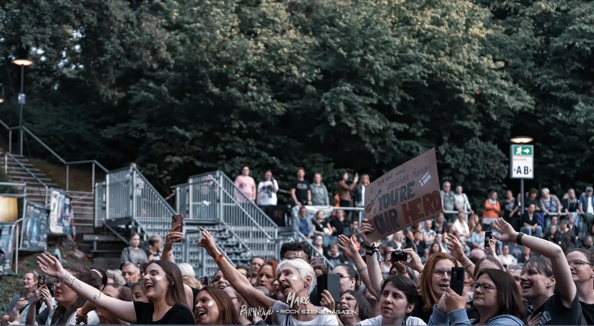 Samu Haber Killesberg Stuttgart, Bürger Freiluft Bühne 2025; paranoyd magazin