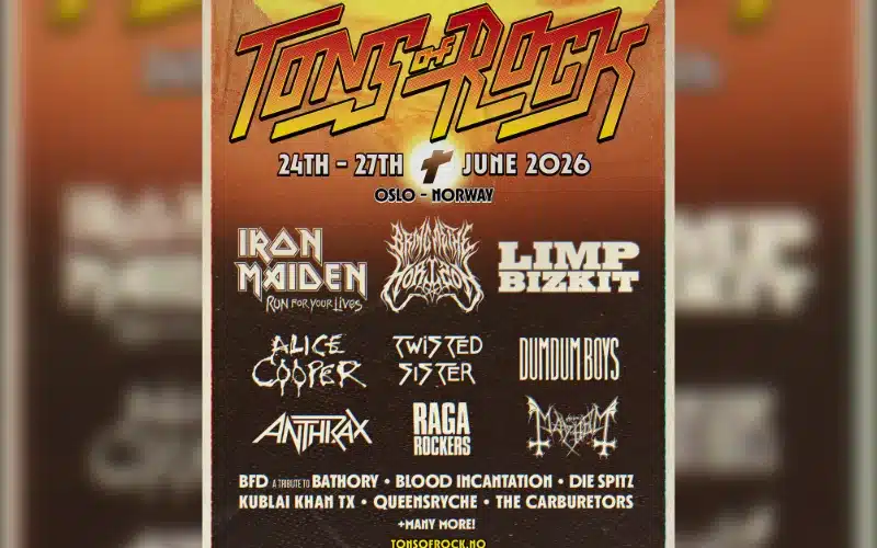 Tons of Rock 2026