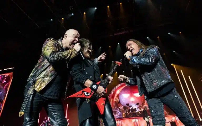 Helloween Stuttgart Schleyerhalle - 40 years anniversary tour andy deris, michael kiske, kay hansen credit: marc blessing
