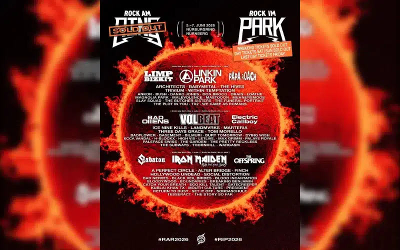 Rock am Ring & Rock im Park 2026: Alle Bands bestätigt!