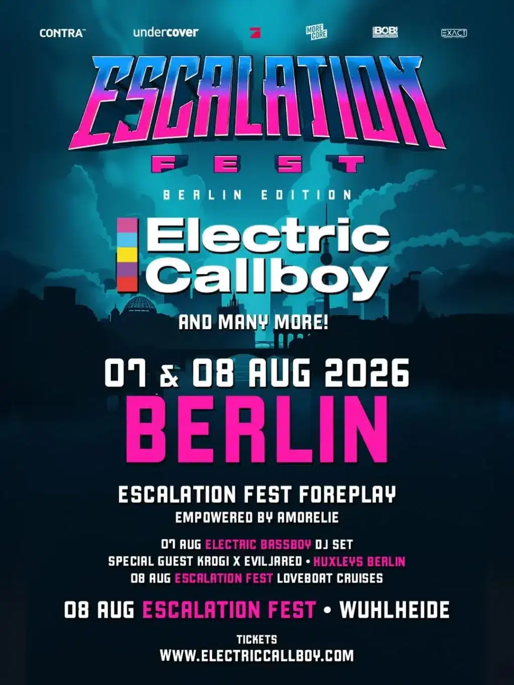 ESCALATION FEST 2026 – Berlin wird zur Party-Hauptstadt!