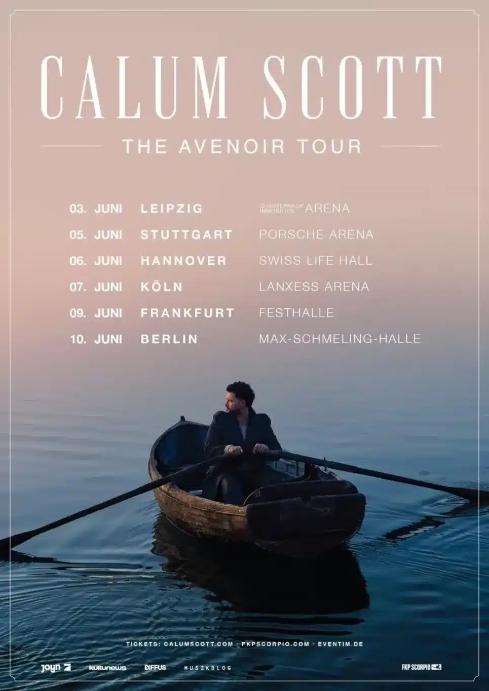 Calum Scott kündigt The Avenoir Tour“ 2026 für Deutschland an