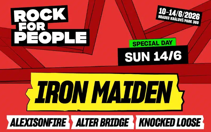Rock for People 2026: Neue Bands für Iron Maiden Special Day