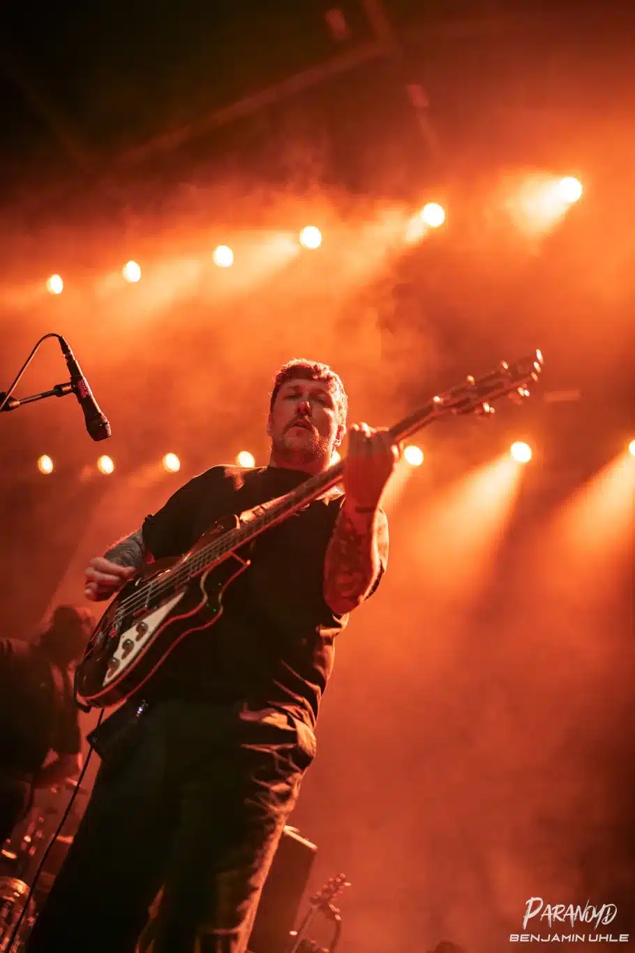 Fjørt live auf der Bühne beim Konzert beim Konzert in Wiesbaden © Benjamin Uhle