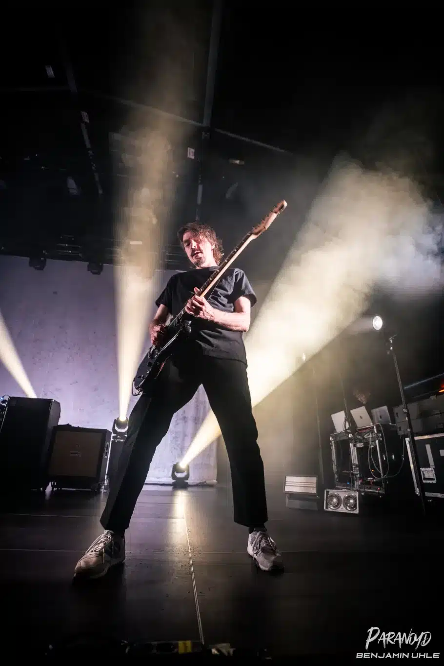 Fjørt im Scheinwerferlicht beim Konzert beim Konzert in Wiesbaden © Benjamin Uhle