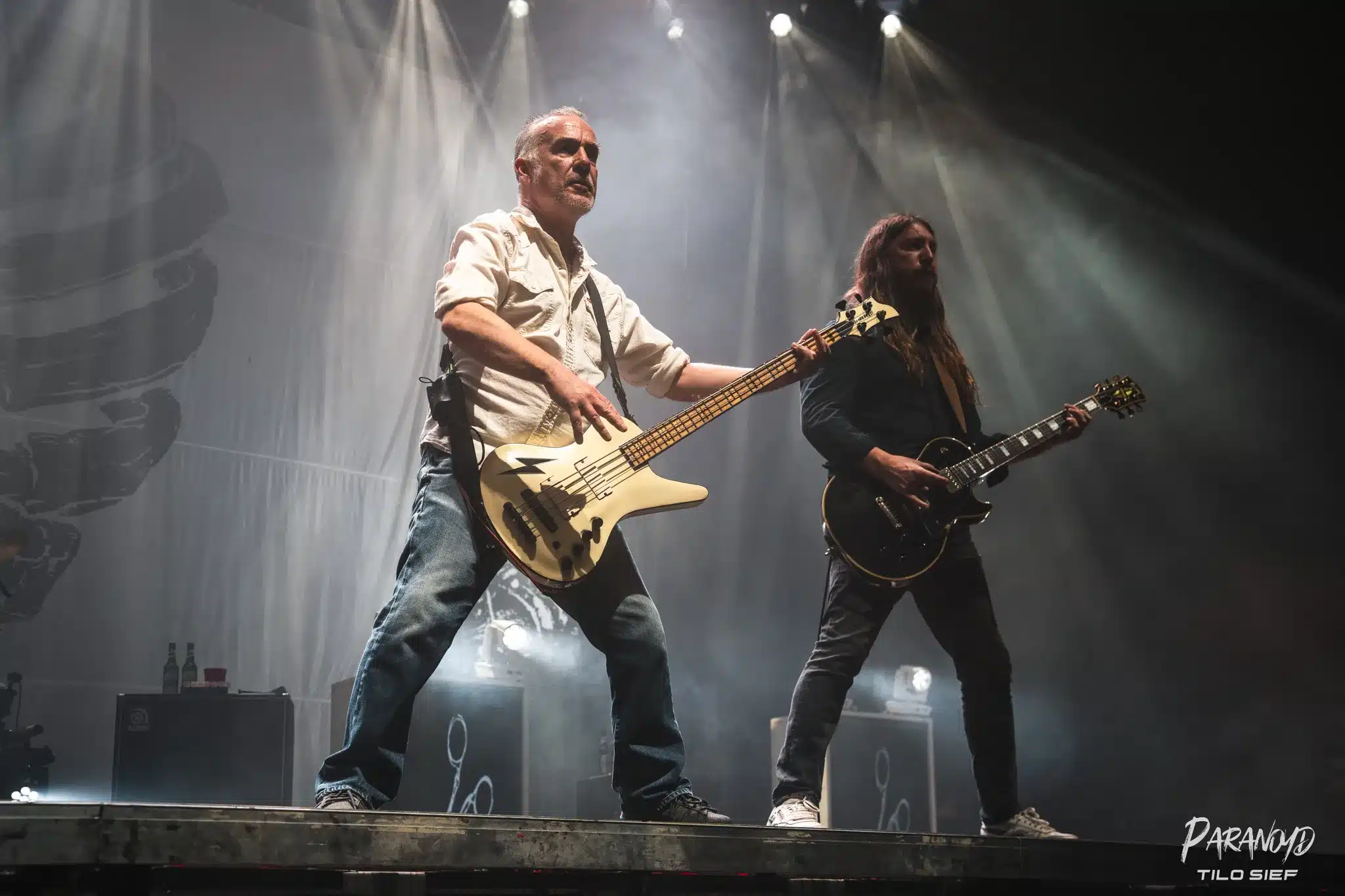 carcass bei der Show vor begeistertem Publikum beim Konzert in Essen © Tilo Sief